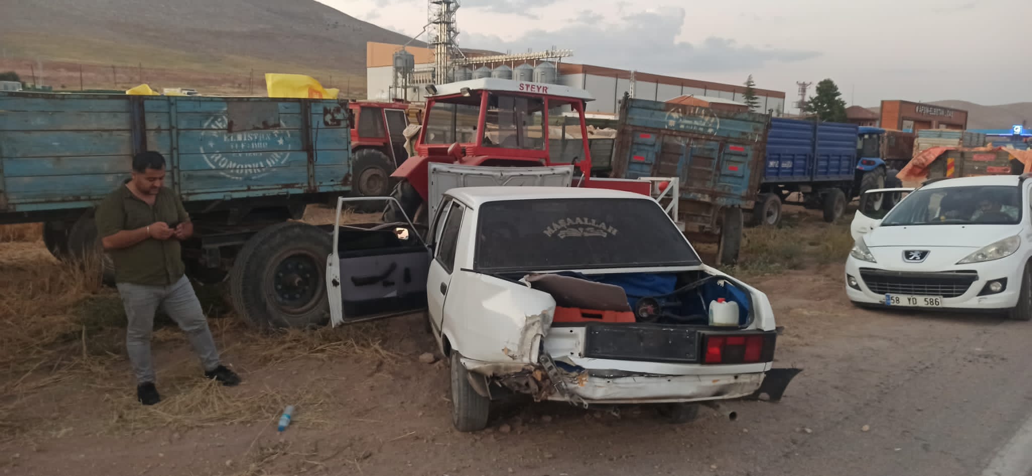 Kahramanmaraş’ta zincirleme kaza: 6 yaralı