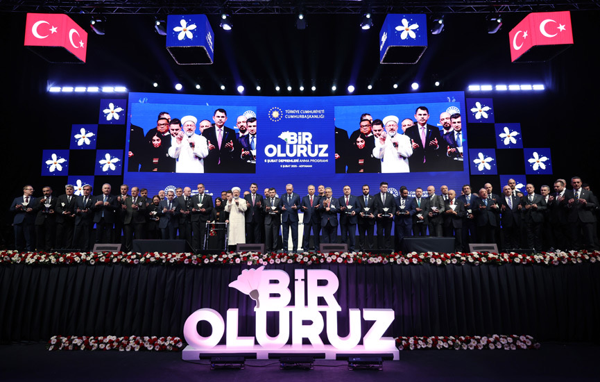 Cumhurbaşkanı Erdoğan’danHemşehrimiz Akben’eTeşekkür