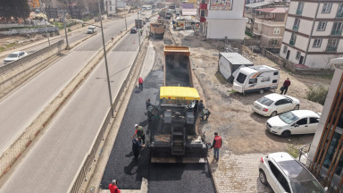 Büyükşehir, Asfalt Mesaisini Dulkadiroğlu’nda Sürdürüyor