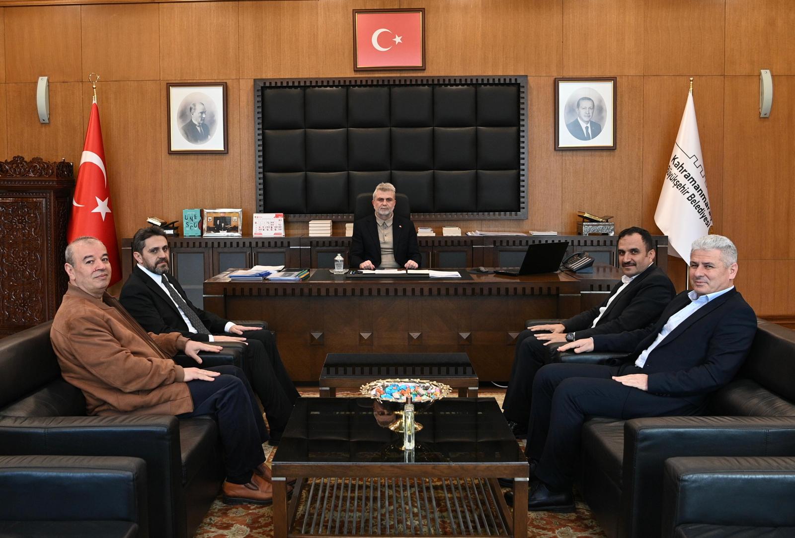 Memur-Sen İl Başkanı Mehmet Çetin’den Başkan Fırat Görgel’e Nezaket Ziyareti