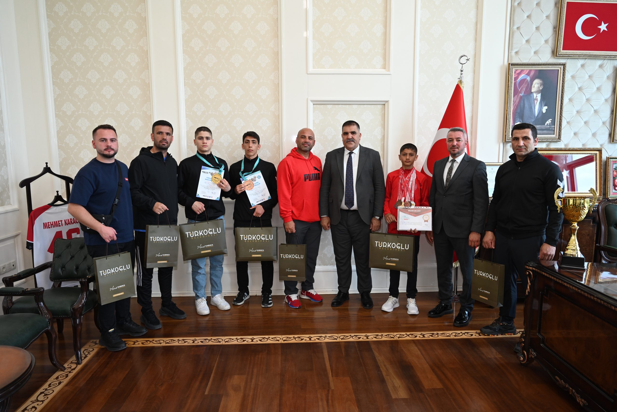 Başkan Karaca: “Spora ve sporcuya desteğimiz artarak sürecek”